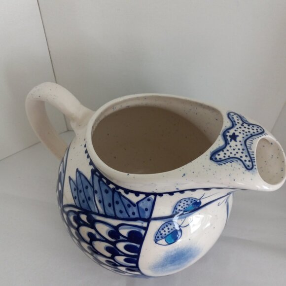 Pitcher by Diane Blue/White Fish, Theme Come Dream with Me - Picture 3 of 9